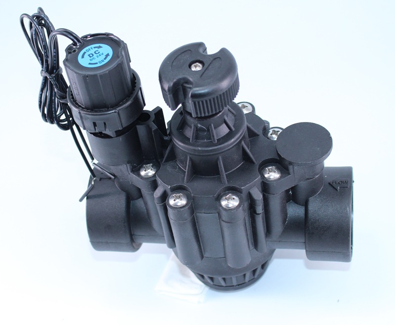 草坪农田果蔬别墅绿墙用智能控制1.5寸灌溉电磁阀