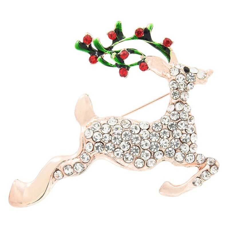 Broche de Navidad lindo viejo goteo accesorios insignia personalizada dibujos animados Navidad serie insignia en stock