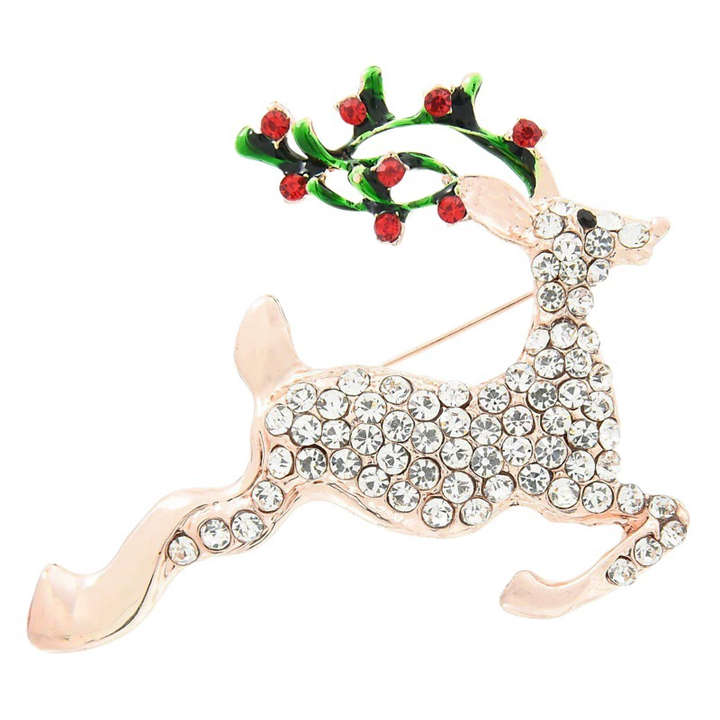 Рождественская брошь Милый старик Значок капли масла Аксессуары Персонализированный значок рождественской серии с героями мультфильмов в наличии