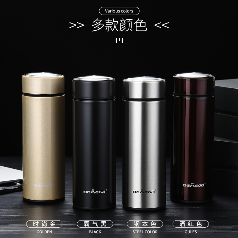 批发316不锈钢保温杯防烫成人带盖随手水杯上班办公真空泡茶杯