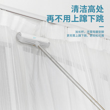 粘毛器滚筒长杆大号加长家用滚刷地板粘灰尘滚轮吸头发黏沾毛神器