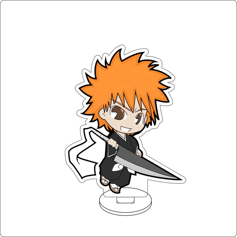 BLEACH ブリーチ Q版 10CM アクリルスタンド アニメグッズ 卓上飾り 黒崎一護|undefined