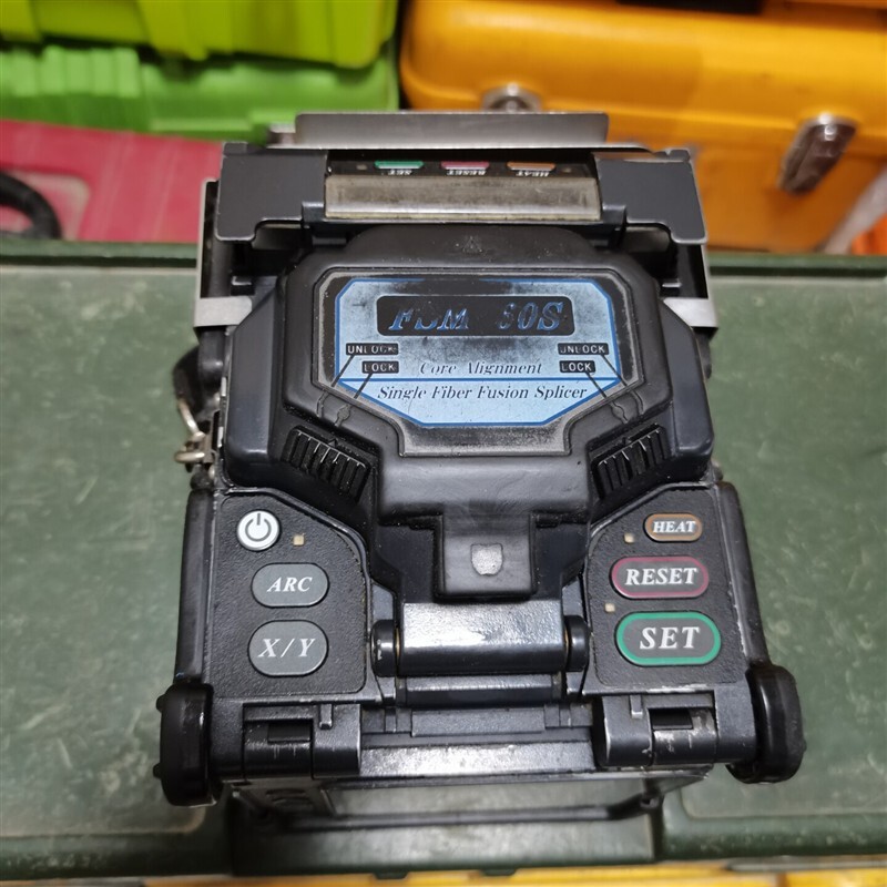 [Price Negotiable] Used Japanese Fujikura 60S Fiber Optic Fusion Splicer Set