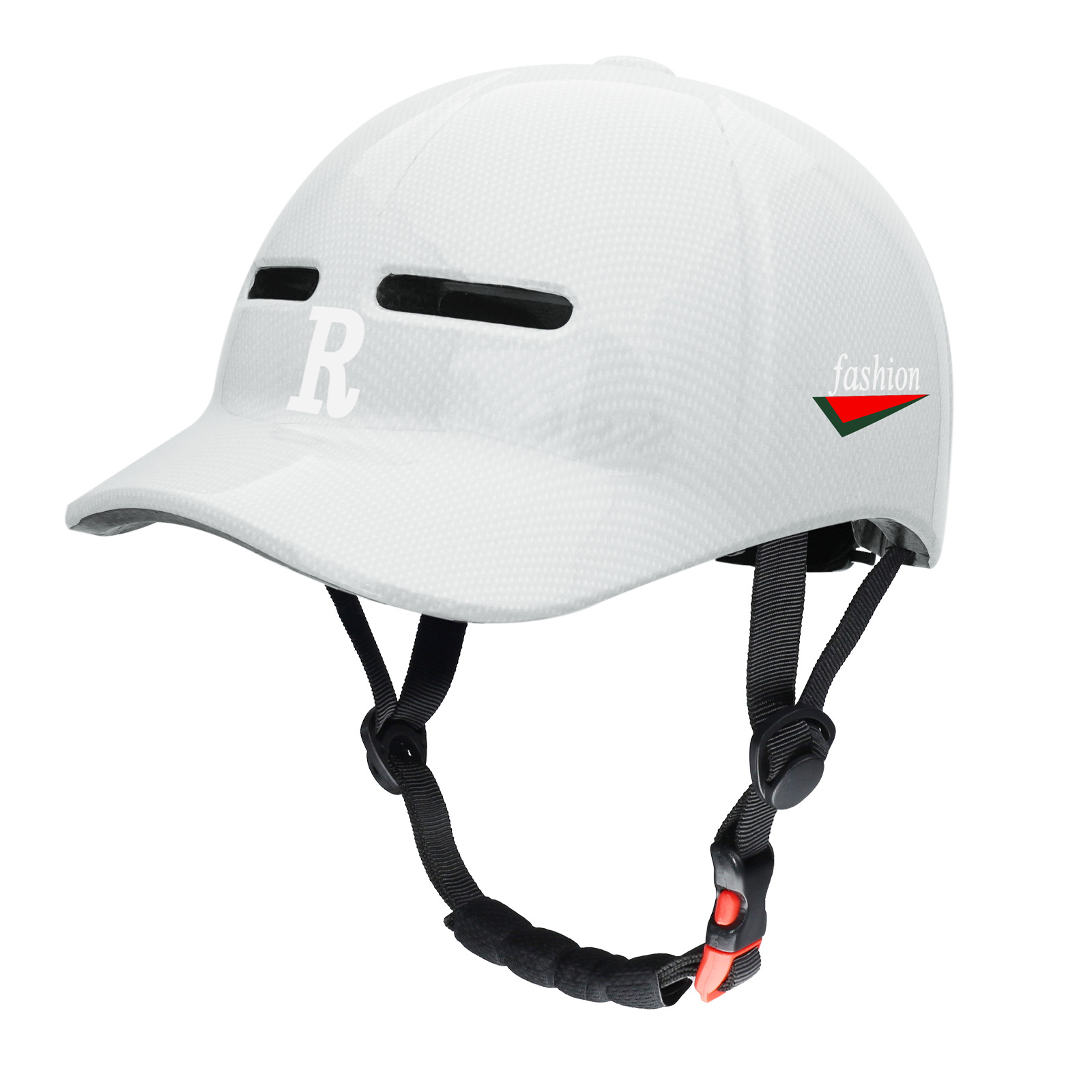Gorro de pico de pato moldeado de una pieza para ciclismo, desplazamientos, casco para scooter eléctrico para todas las estaciones, patineta, patinaje sobre ruedas, béisbol
