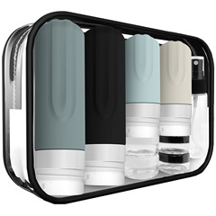 新商品クロスボーダー旅行洗面用品漏れ防止シリコン容器シャンプーリンス圧迫携帯旅行必須