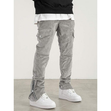 Q 68390 Corduroy Slim Zip Pocket Pants ��о�qС�_���Lѝ