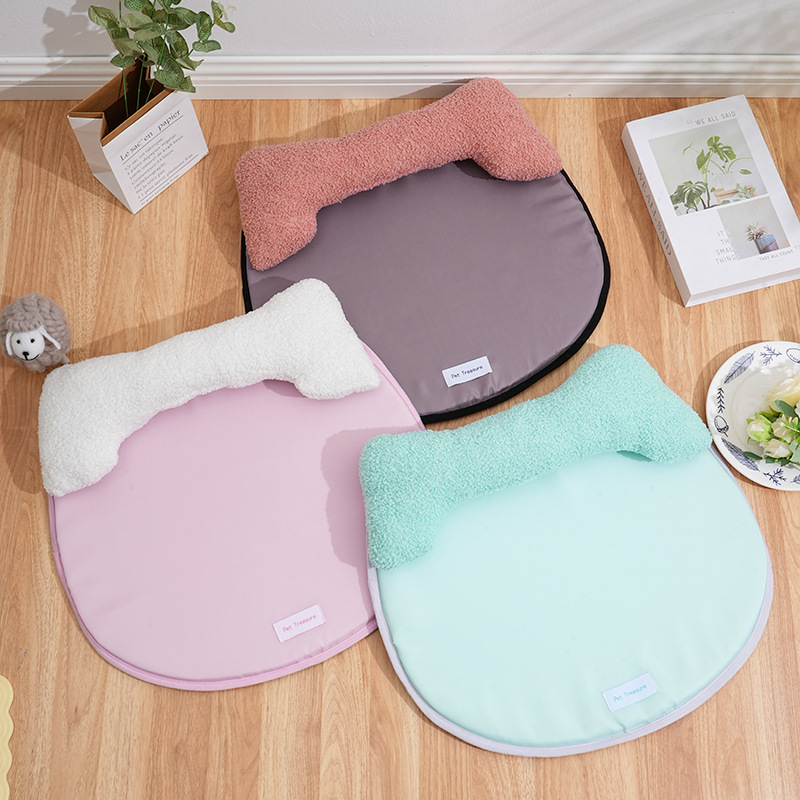 Gatos y perros transfronterizos, alfombrillas para gatos, alfombrillas para gatos, alfombrillas para gatos, alfombrillas para pisos, alfombrillas para nidos de hielo de verano, alfombrillas para dormir para gatos para refrescarse