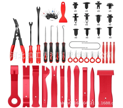 Digər kuzov və aksesuarlar – door interior removal pry - 102-piece-canvas-bag-set-red-nylon