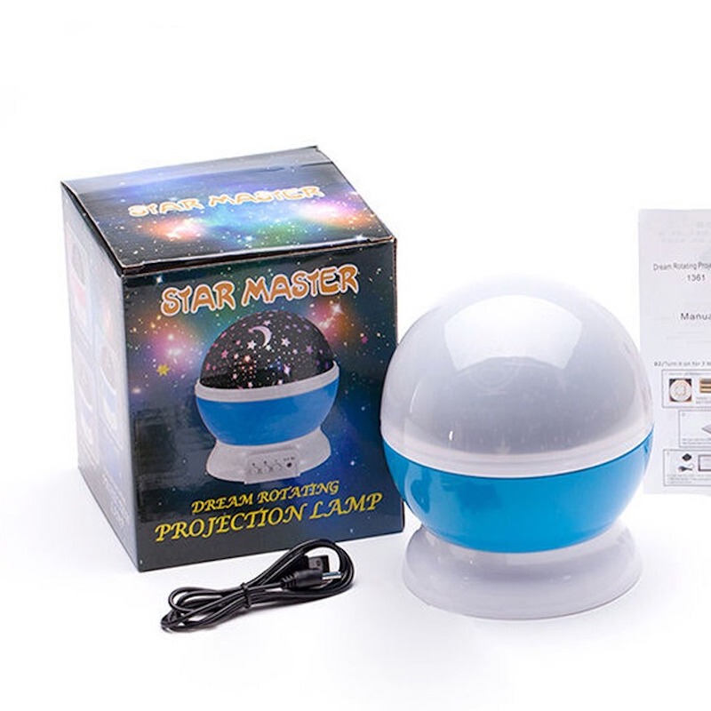 星空灯投影夜灯七彩led満天星投影灯誕生日寝室雰囲気灯usb小夜灯クロスボーダー|undefined
