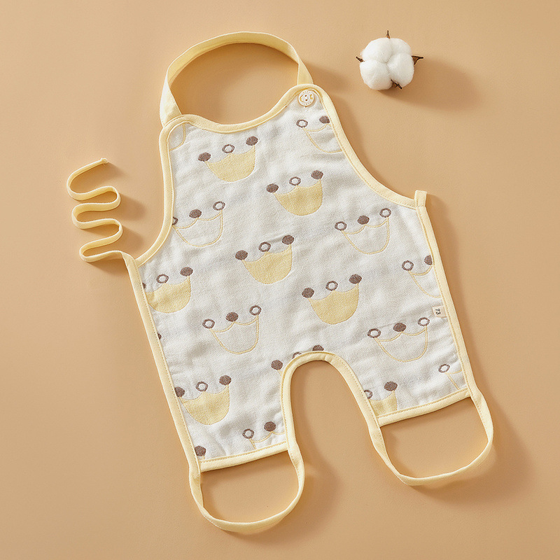 노란색(3겹 거즈 와이드 밴드)-59 사이즈 권장 연령 0~3개월