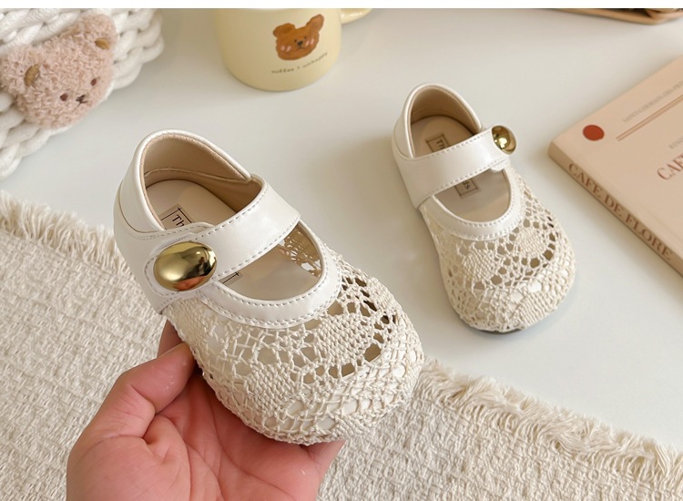 Mädchen Ballerinas Aus Spitze Und Mesh Für Den Alltag_voghion.com