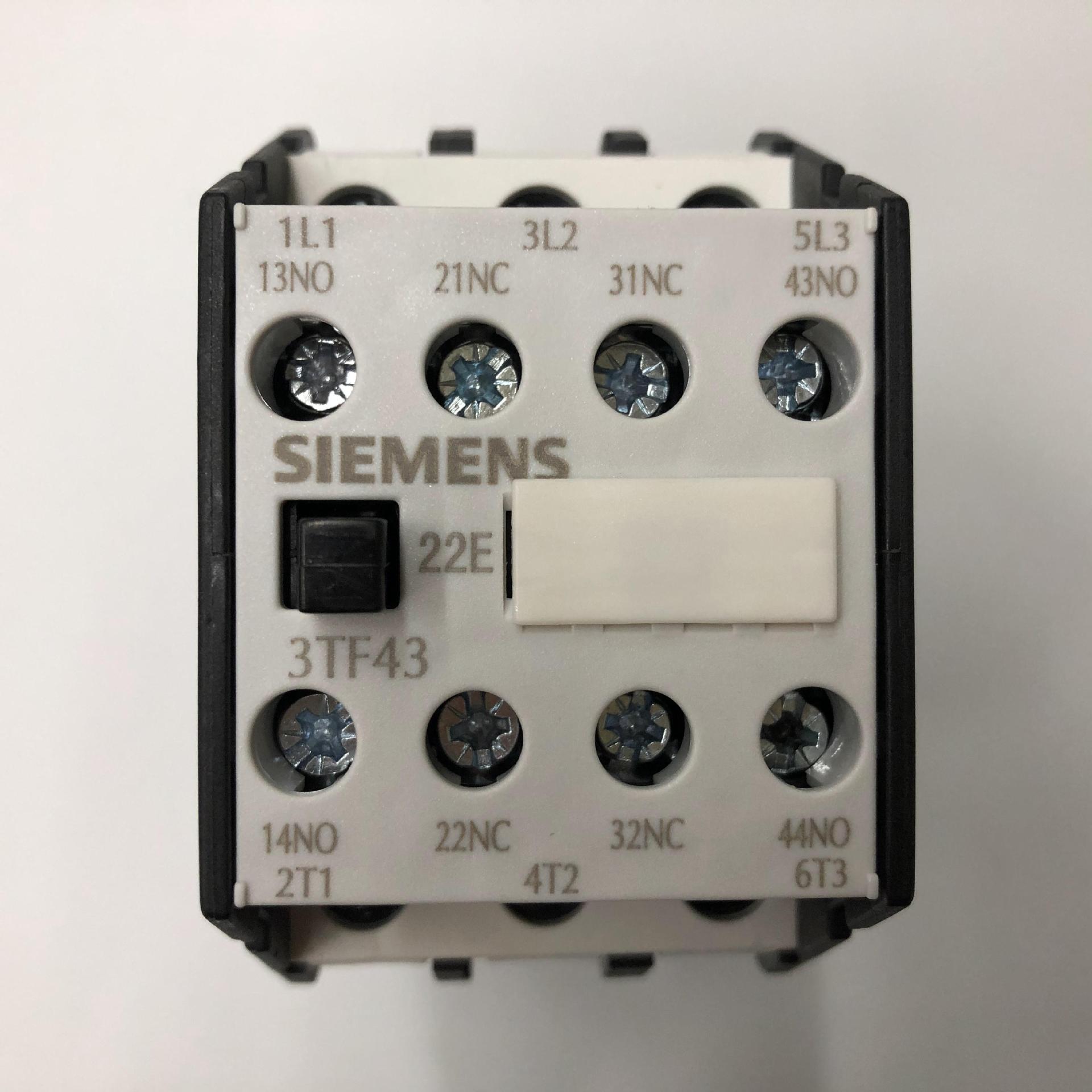 原装正品3TF4322-0XM0 AC220V 50/60Hz西门子三级交流接触器