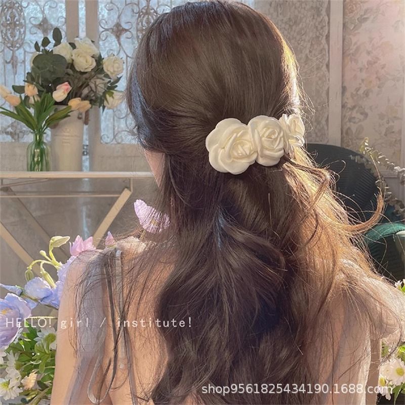 卸売蝶グリッパーヘアピン女性の花のヘアピン 2025 新しい気質後頭部ヘアピンヘアボリュームミディアムヘアアクセサリーホットスタイル|undefined