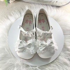 マリリン靴宮廷風甘美で可愛いロリータ靴Lolita靴ローヒールの少女プリンセス靴