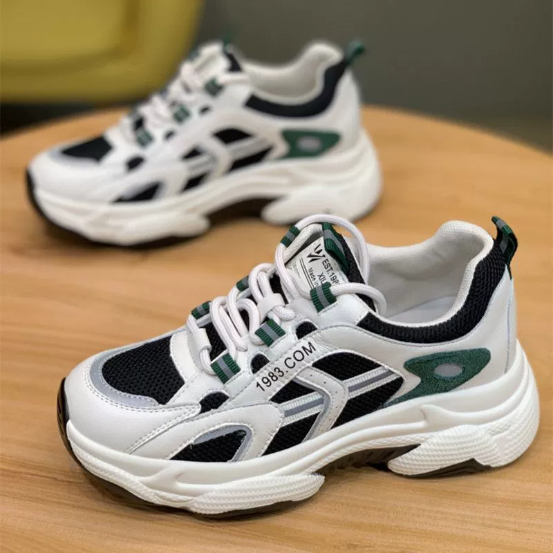 Обувь Torre, женская обувь, весна-осень 2022, новая дышащая толстая подошва, износостойкая повседневная спортивная обувь в Гонконге Wind Fried Street