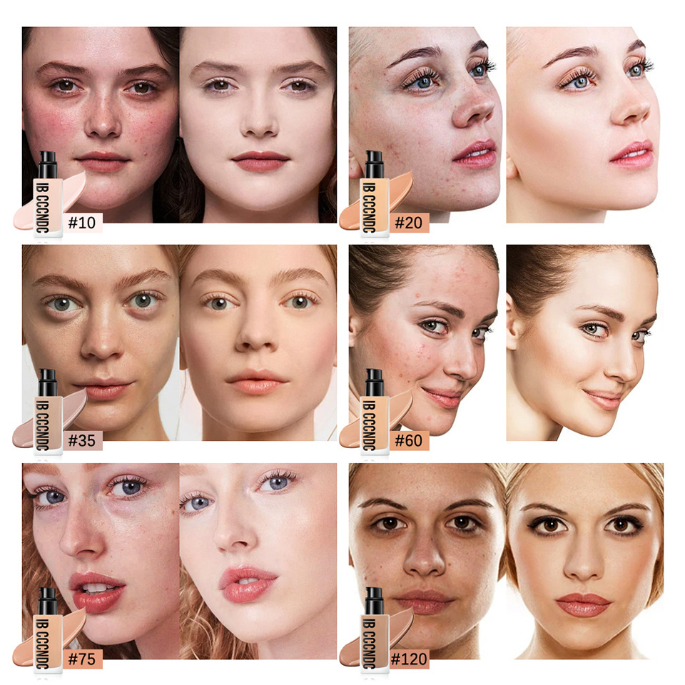 Carina Ibcccndc base hidratante impecable crema corrector líquido ligero resistente al agua_voghion.com