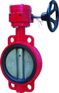 Source manufacturer XD371X-16 wafer signal butterfly valve with limit switch fire three eccentric butterfly valve