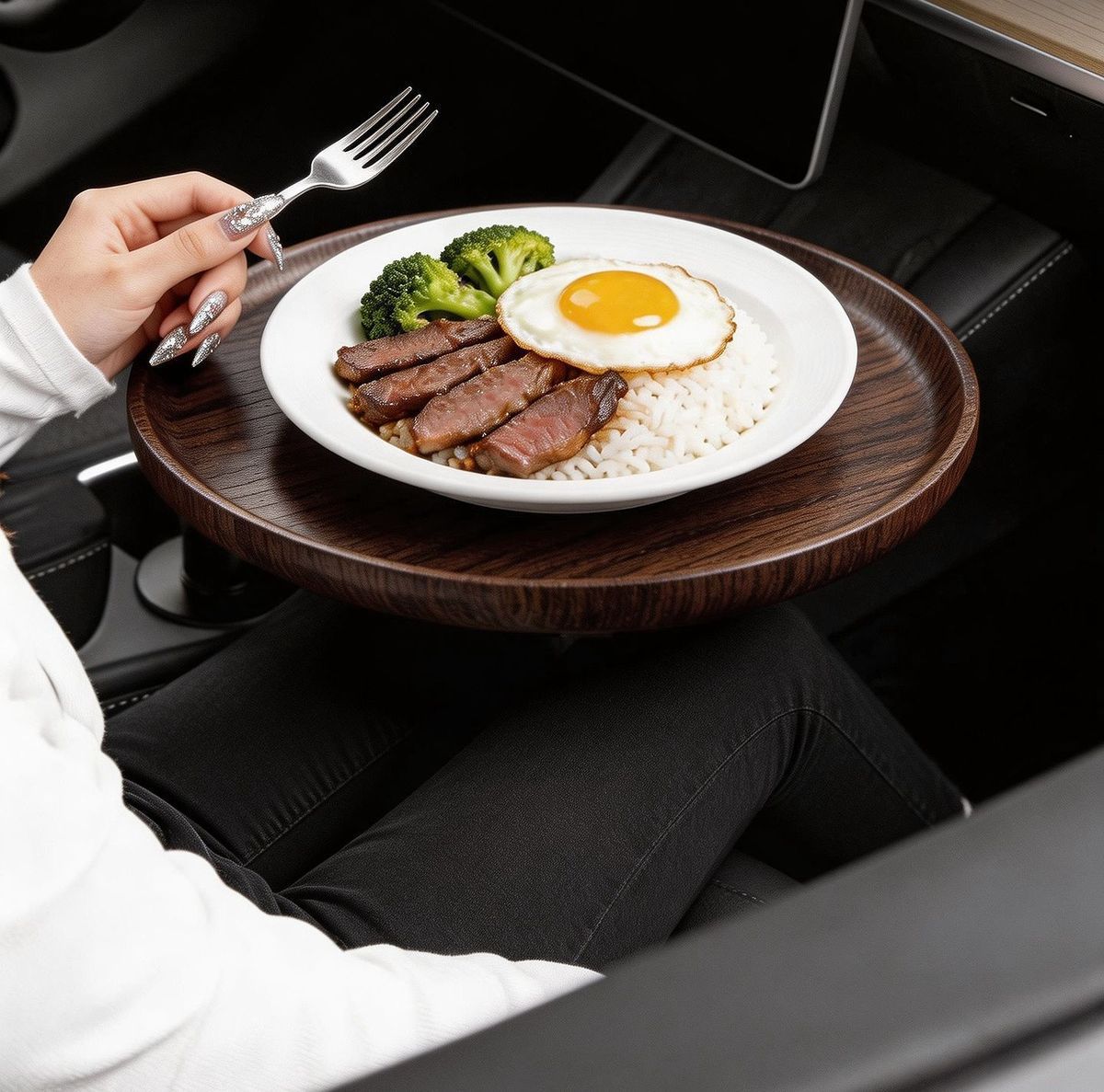 Car-Mounted Floating Table Board, Driver's Seat Table, Passenger Seat Tray, Universal Car Table Board, Car Accessories