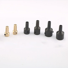 JT0夹头连接杆连接配件2.3/3.17/4/5/6/6.35/8mm可拆固定铜套