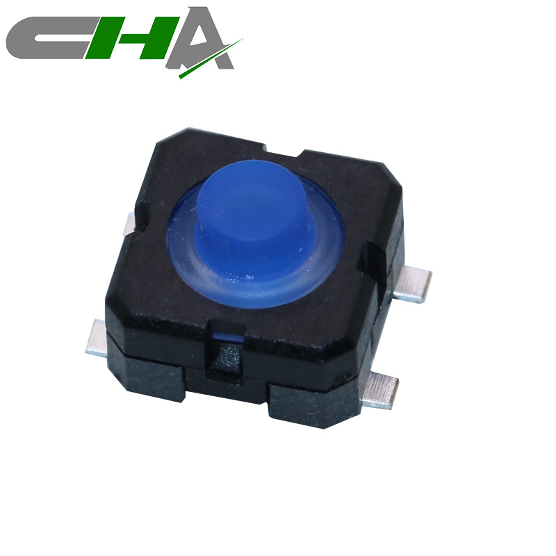 昭华厂家直销6.5*6.5*4.7贴片硅胶轻触开关 适用于汽车电子零部件