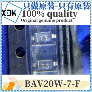 Original Bav20W-7-F Silk Screen T3 Package Sod-123 Independent 200Ma Switching Diode