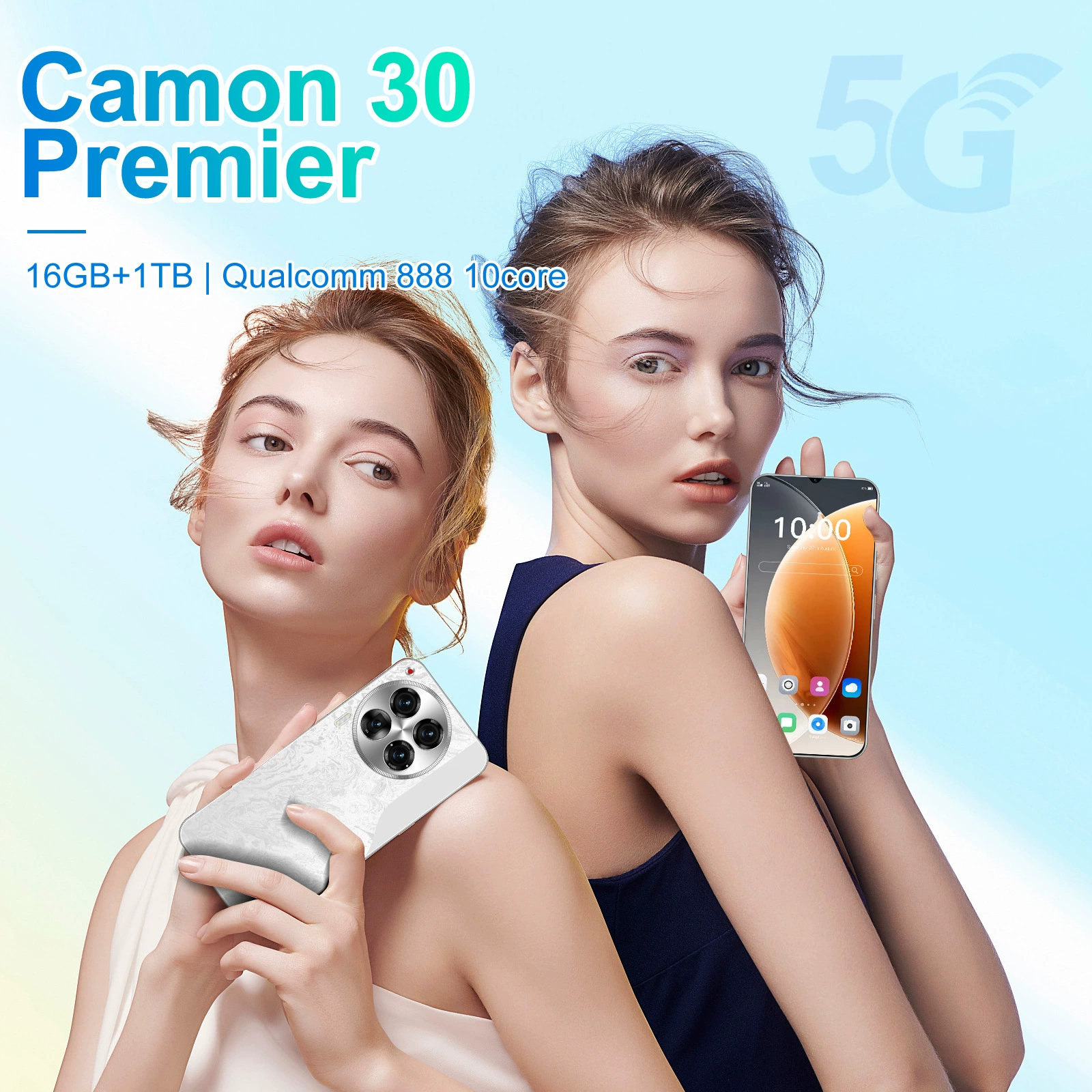 Новое смартфон 2024 года Camon 30 для внешней торговли исключительно для кросс-бордер 5G мобильный телефон 16+1T завод источник оптовая цена