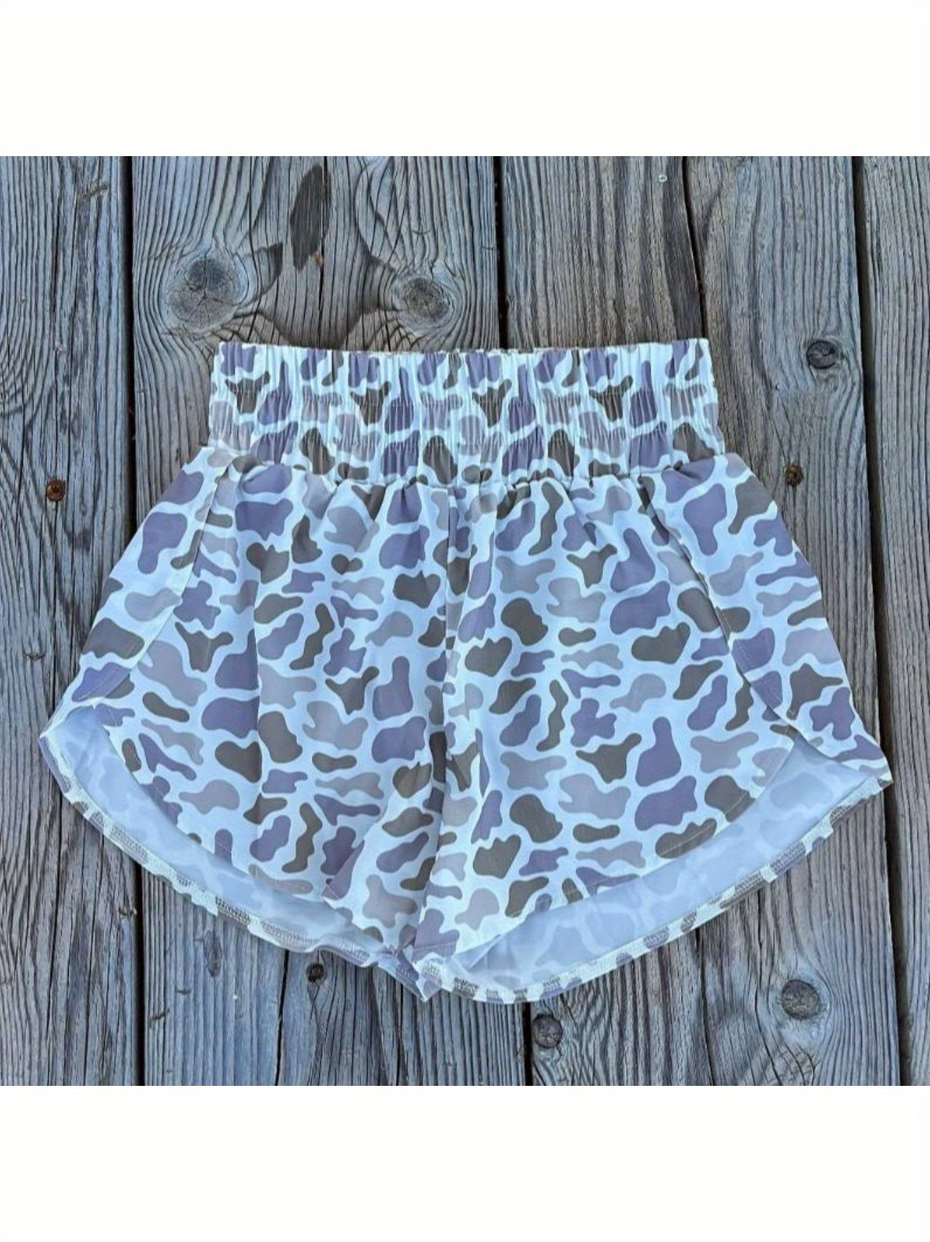 Женские облегающие камуфляжные шорты-карго с высокой талией, повседневные