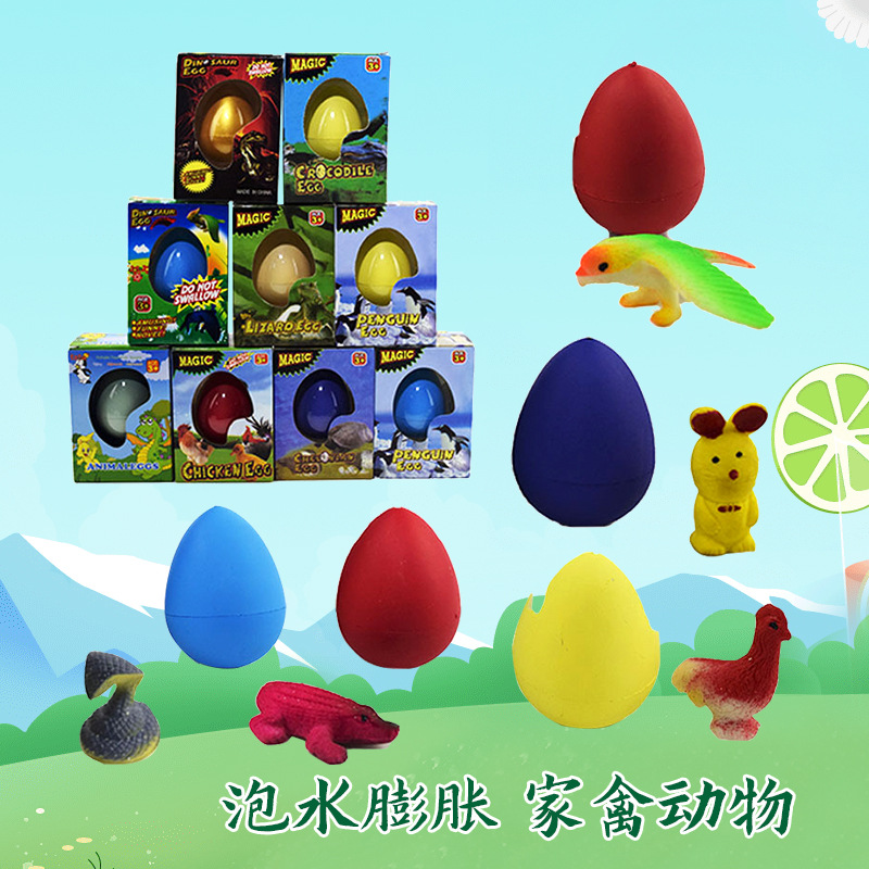 Huevo de Dinosaurio Gigante que Eclopa en Agua - Juguete Educativo para Niños (Al por Mayor)