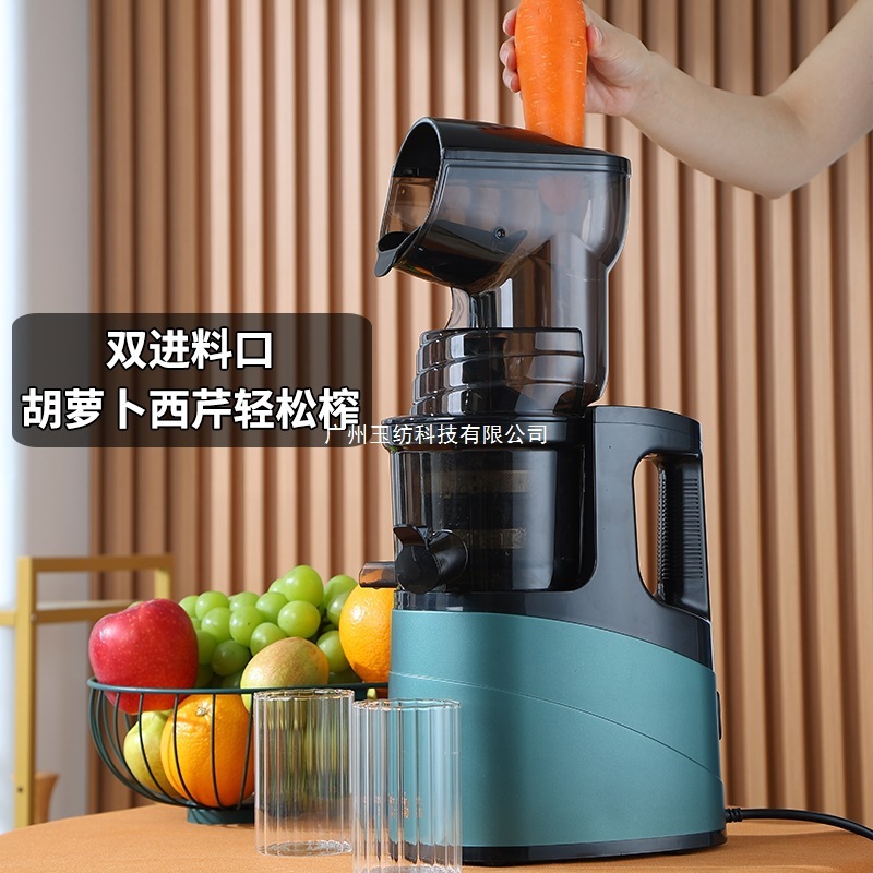 榨汁机渣汁分离家用水果全自动小型多功能果汁机炸果蔬果肉原汁机|undefined