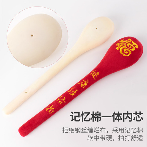 Extended blessing hammer home meridian beat stick health and wellness blessing beat to clear the back, waist and cervical spine massage hammer