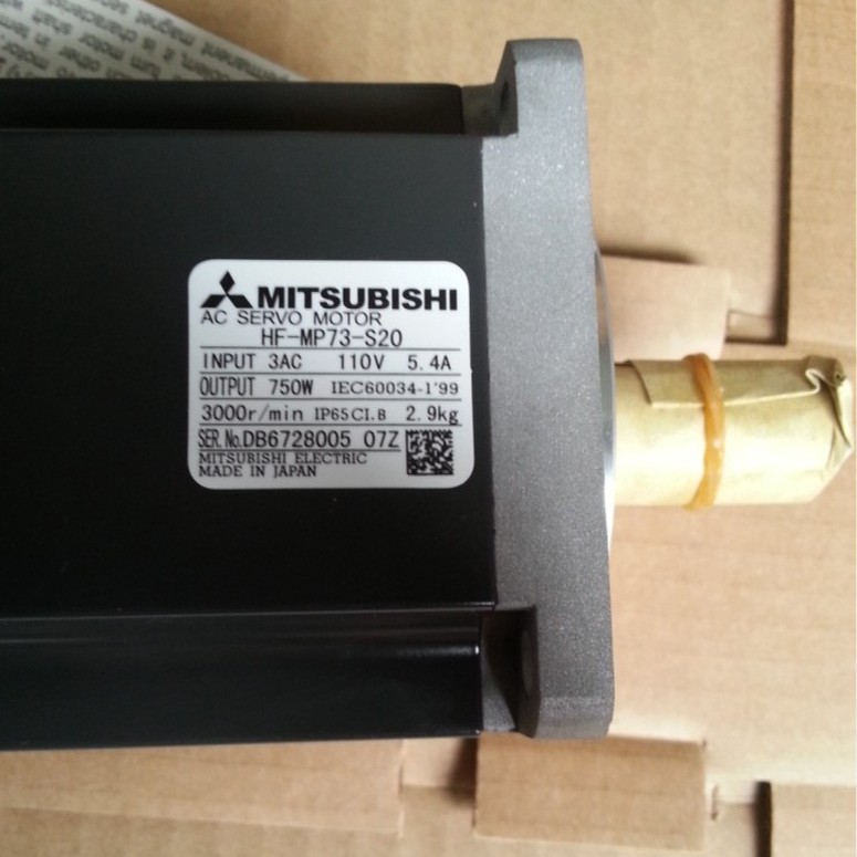 伺服电机HF-MP73-S20 全新