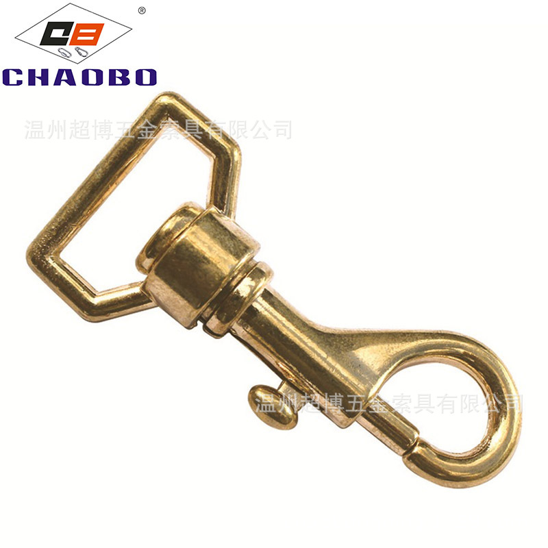 厂家供应 旋转圆眼马具扣 铜质五金索具 五金配件批发CB-8060B