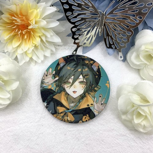 Fan peripheral badges Wendy, Zhongli, Dadalia, Mandrill, Diluc, Fangka