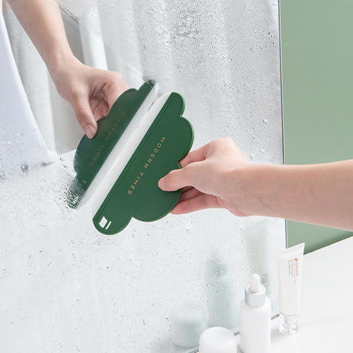 Internet-famous squeegee for bathroom sinks, cloud-shaped multi-functional mirror, glass cleaner, and household squeegee—wholesale