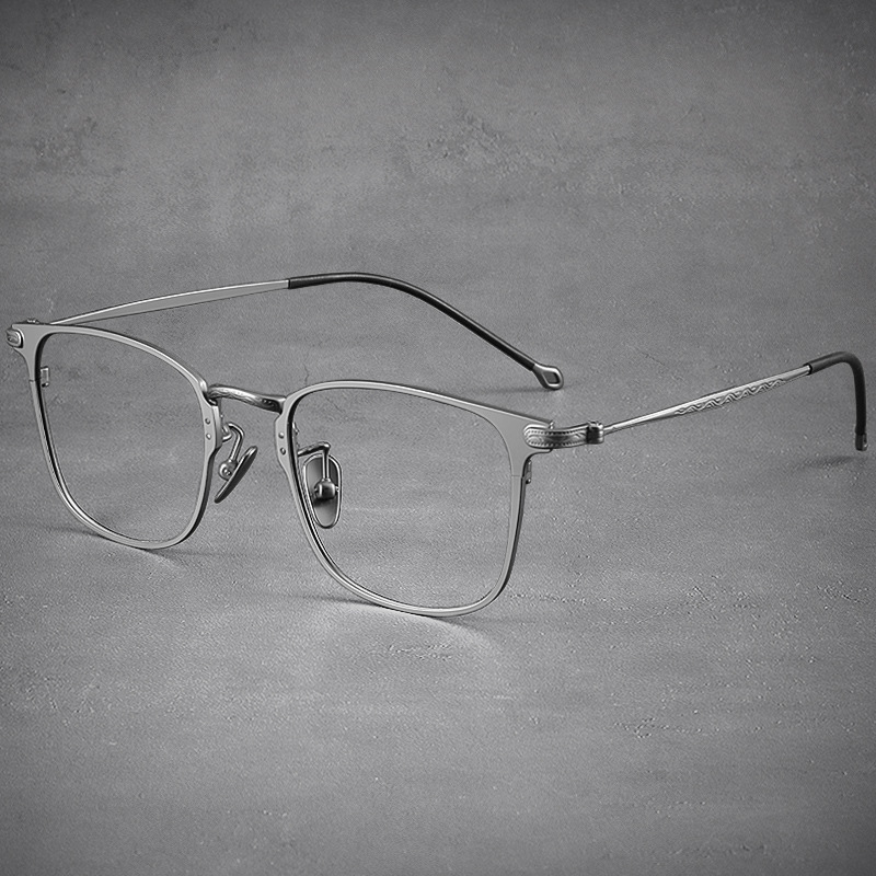 余文樂同款超輕近視眼鏡框男防藍光眼鏡丹陽平光眼鏡架批發ST8028