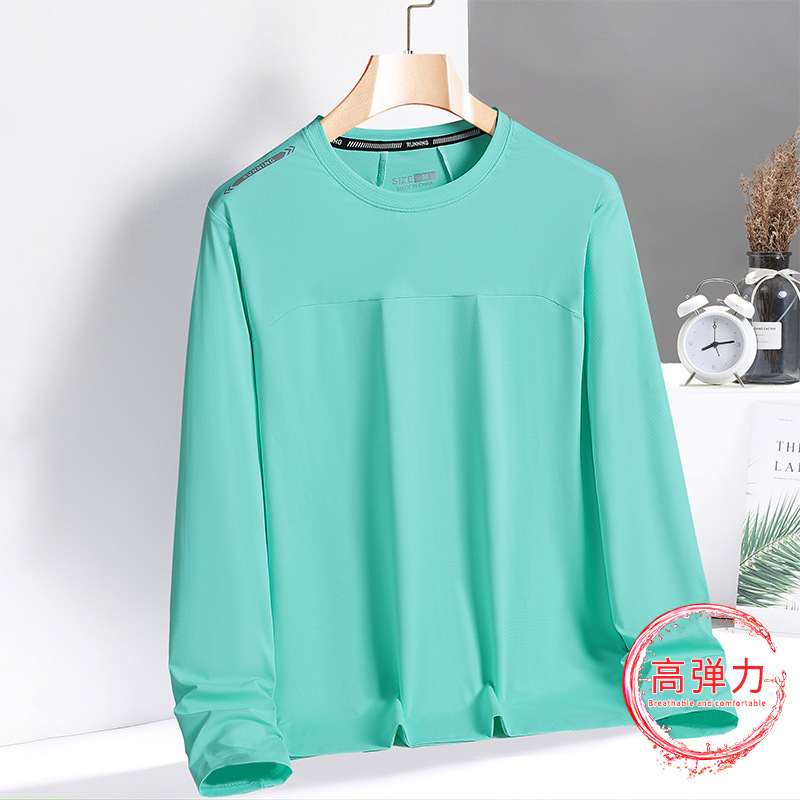 Summer silk long-sleeve