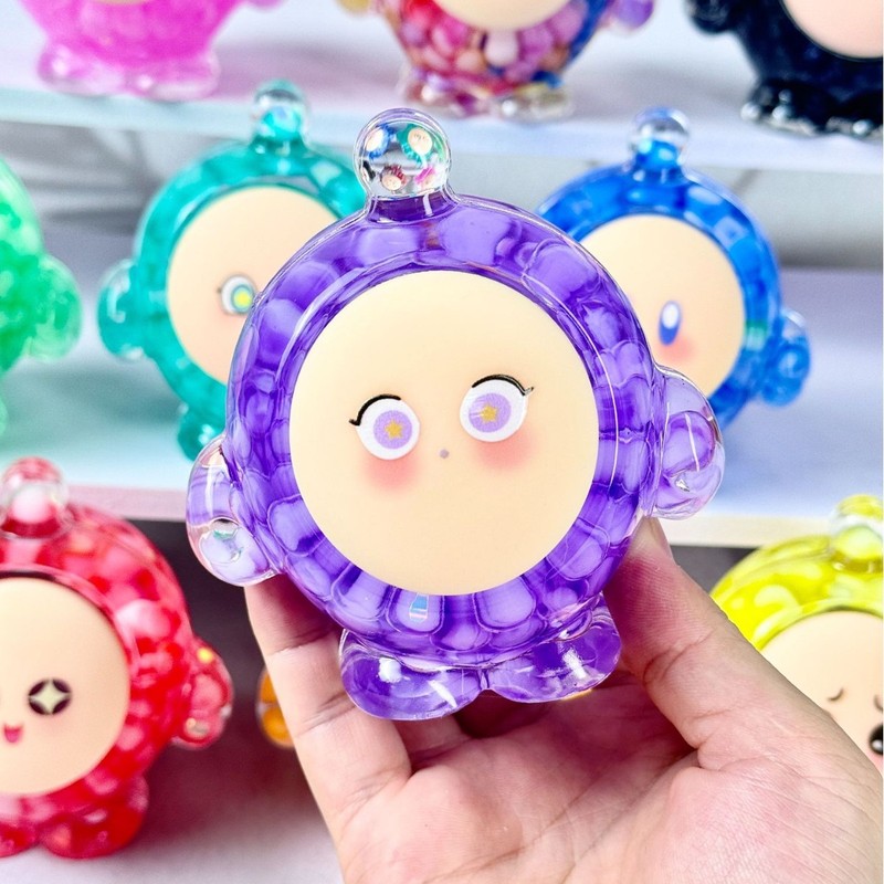 夜光大蛋仔盲盒入油流沙公仔手办diy桌面摆件装饰品批发创意盲盒|undefined