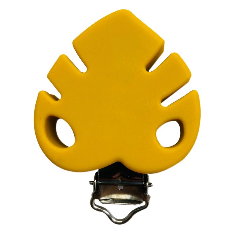 Трансграничный силиконовый зажим для соски листья соска анти-капля аксессуары цепи DIY детские товары моляры