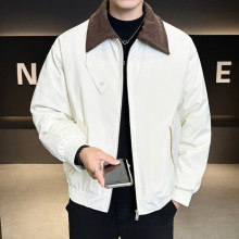 优羽尚 M812-2025年秋冬新款羽绒服时尚潮流男士长袖外套一件代发