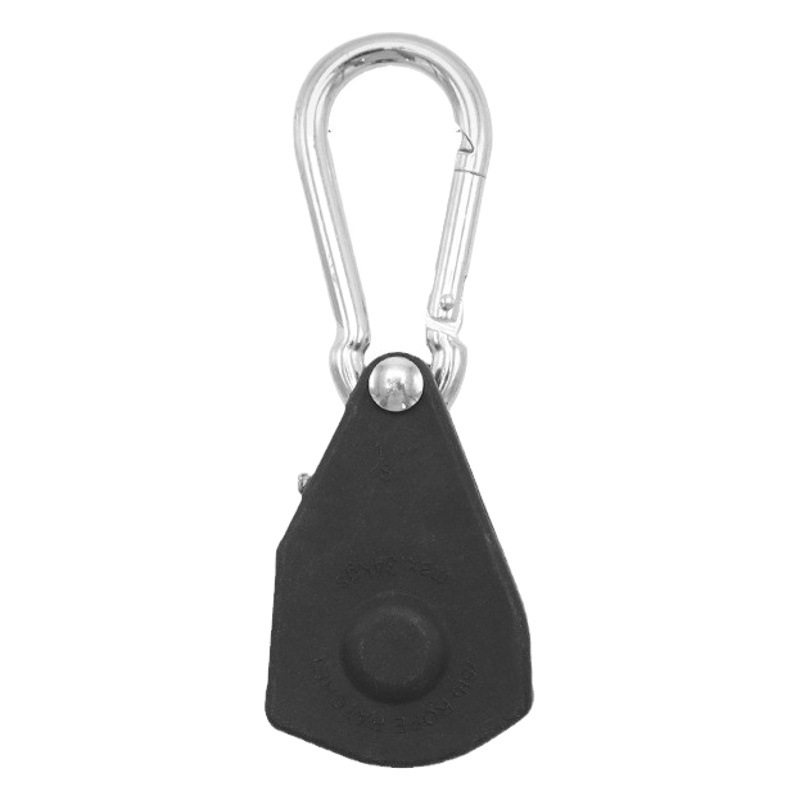 Outdoor Pulley Rope Buckle Tent Sky Curtain Adjustable Lifting small size Metal Buckle Hanging Rope Hook Rope Tighter Pulley