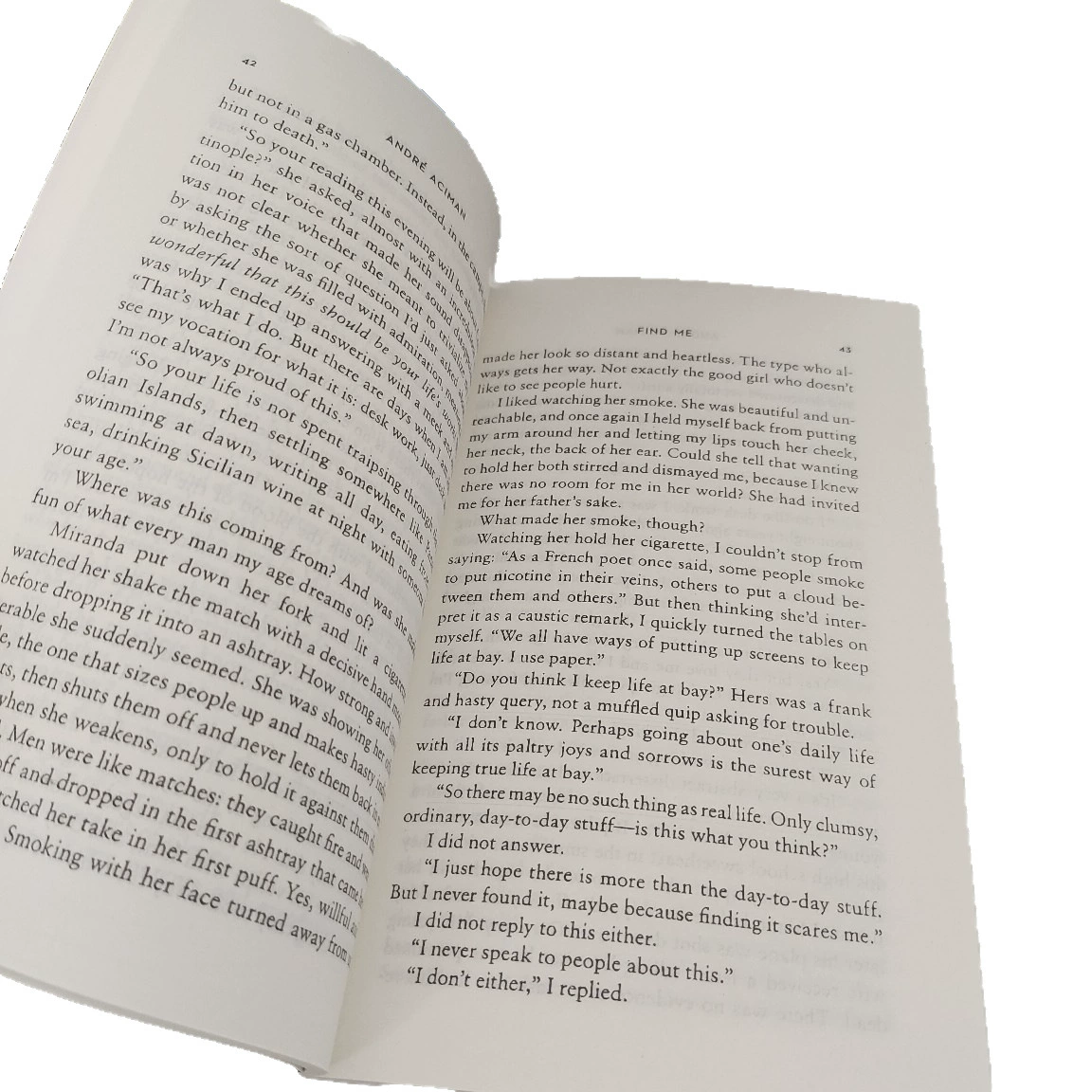 Книга André Aciman «Call Me by Your Name» и «Find Me», комплект в мягкой обложке, английские издания