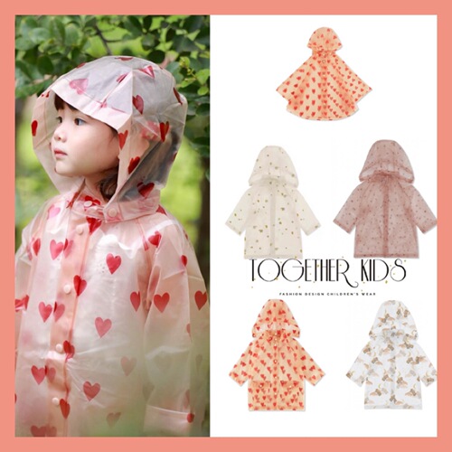 23rd Year KS Children's Raincoat for Small Students - Cape Style Waterproof Raincoat for Kindergarten - Cartoon Style Rain Gear SHJ