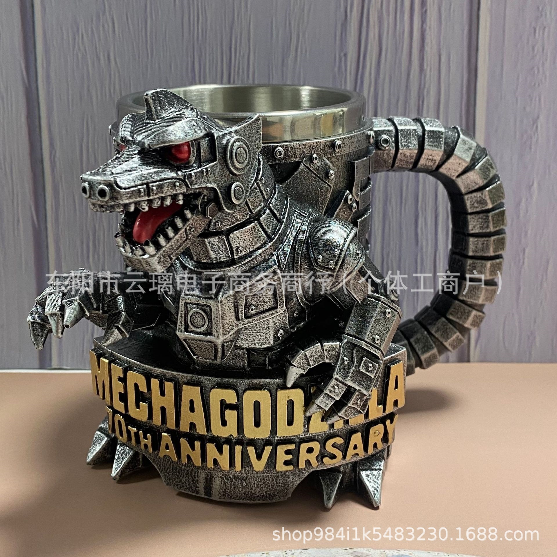 Nuevos productos de taza transfronteriza, estaciones independientes, nuevos productos de resina de barra irlandesa con forro interno, adornos de taza