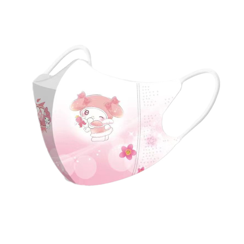 Xingdelu máscara tridimensional 3D para niños Yugui perro KT gato lindo de dibujos animados desechable primavera y verano máscara protectora
