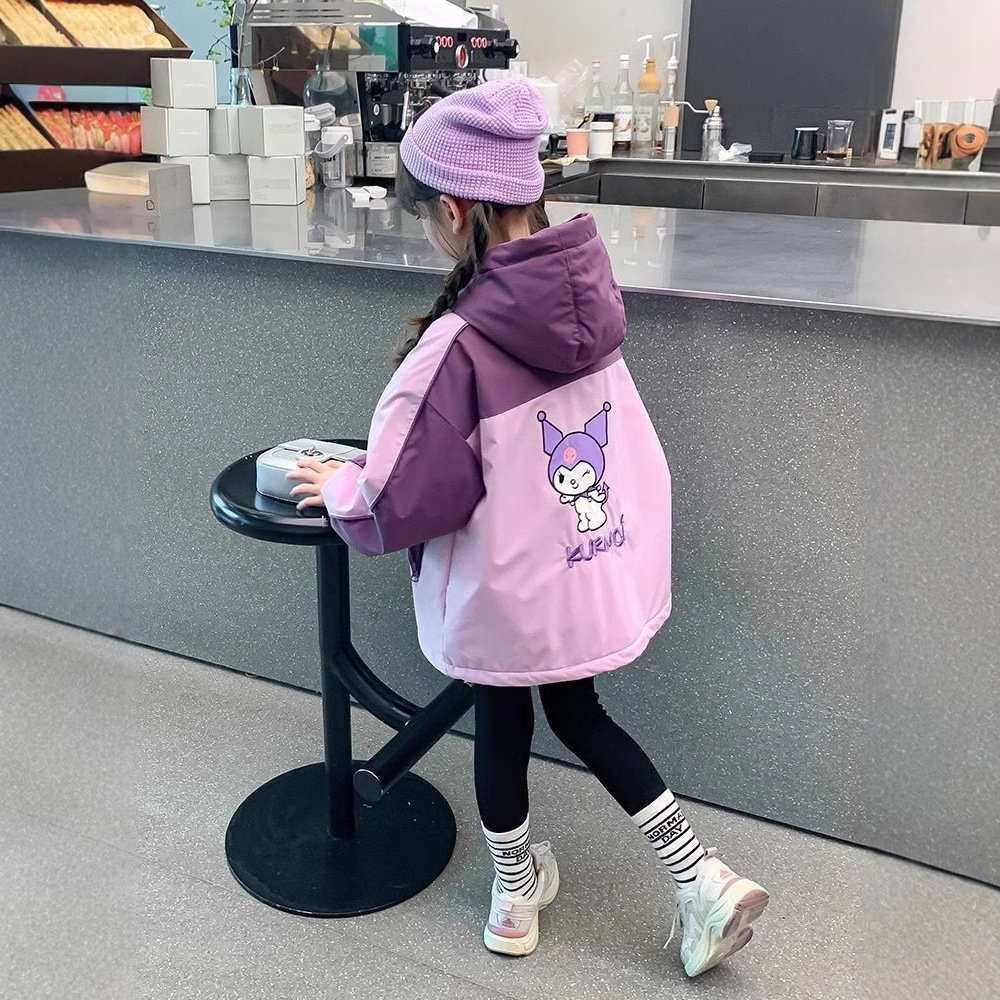 Niñas vestir de asalto otoño-invierno 2025 nuevo bebé femenino extranjero con chaqueta coreana de invierno para niños image 4