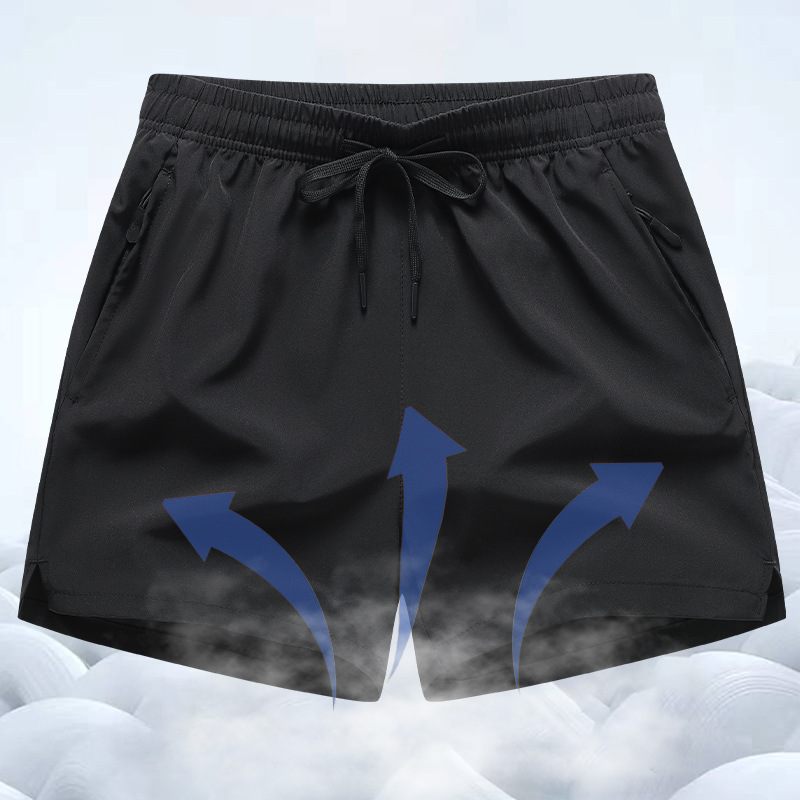 Summer Men's Shorts Casual Running Quick-drying Thin Sports Breathable Loose Ice Silk Pants Fitness Pants Summer Men's Shorts Casual Running Quick-drying Thin Sports Breathable Loose Ice Silk Pants Fitness Pants