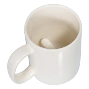 Cross-border hot sale middle finger Cup ceramic mug personalized middle finger Cup spoof fuck Cup vertical middle finger finger Cup