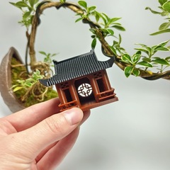 古風建築模型牡丹亭はあずまやの庭の置物の客間のデスクトップの魚のかめの砂盤のミニチュアの模型をシミュレーションします。
