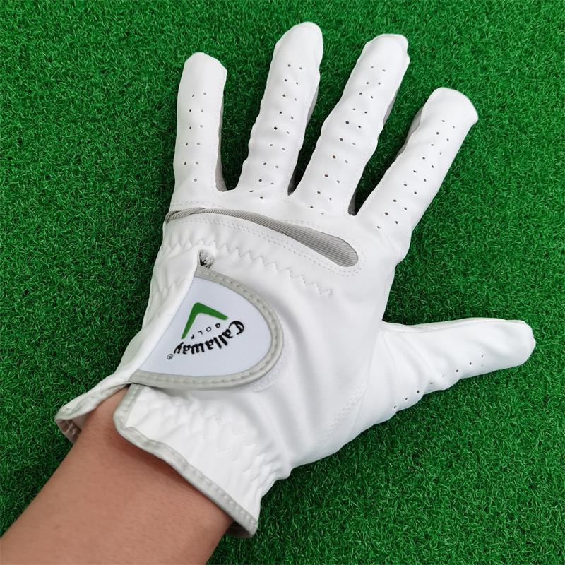 Guantes de golf al por mayor guantes de pelota de hombre ultrafibra antideslizante desgaste transpirable mano izquierda solo