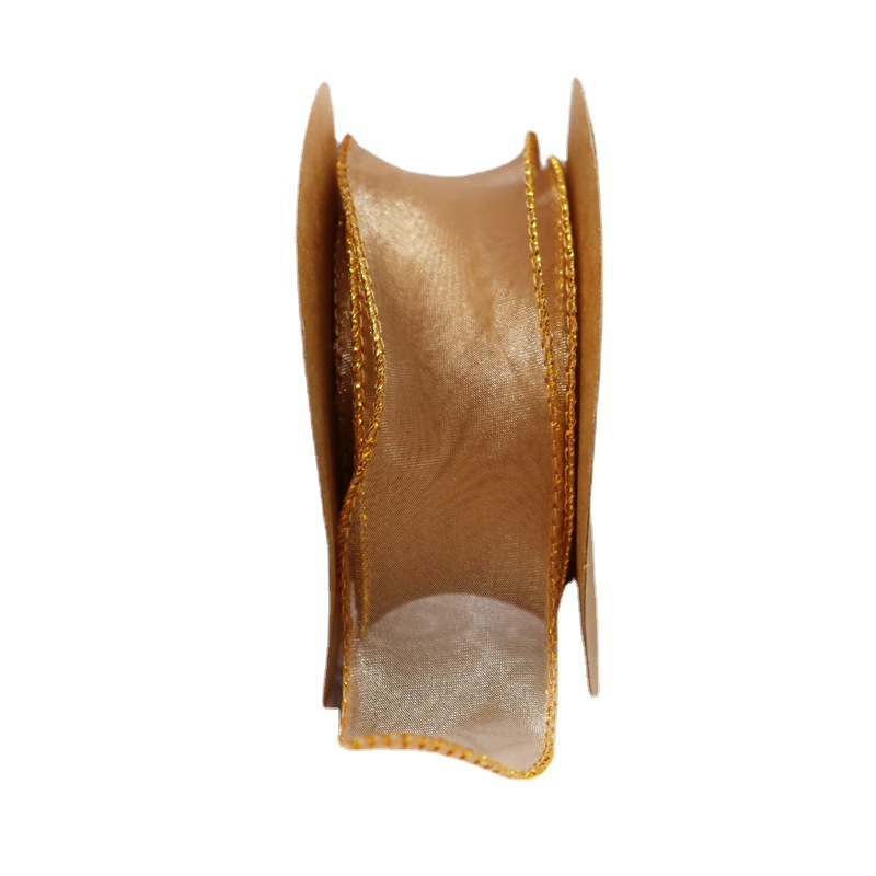 Personalizado Phnom Penh hilo de cola de pescado material de embalaje floral flores coreanas cinta de regalo cinta de pastel cinta de color